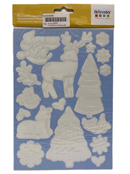 Artemio Christmas for Window with Design Δέντρου