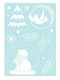 Artemio Christmas for Window with Design Αστεριού