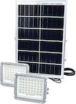 Wasserdicht Solar LED Flutlicht 150W Kaltweiß 6500K mit Fernbedienung IP67