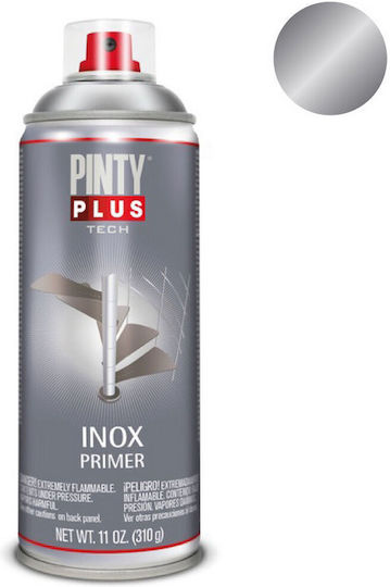 Pinty Plus Spray Paint Tech Silver Silver 310ml