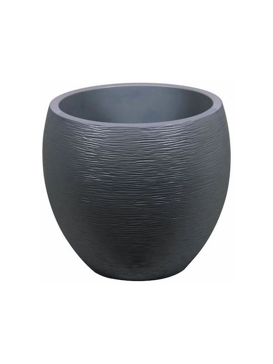 EDA Flower Pot 50x45cm Dark grey 397414