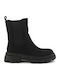 Damen Chelsea Stiefeletten Schwarz