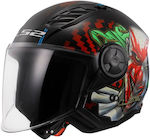 LS2 Of616 Airflow Ii Jet Helmet Happy Dreams