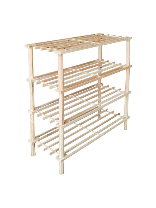 Material lemn Organizator de pantofi 63x26x67cm