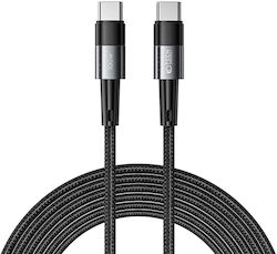 Tech-Protect Braided USB 2.0 Cable USB-C male - USB-C 100W Gray 3m