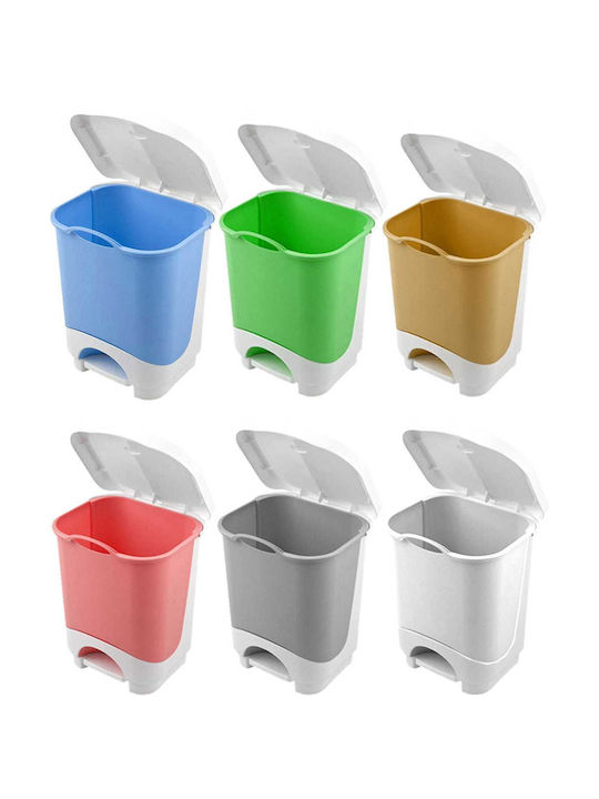 Viosarp Waste Bin Waste Plastic with Pedal 8lt 1pcs