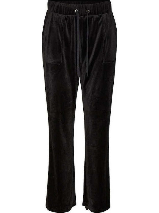 Vero Moda Pantaloni Dama Din Țesătură Negru Vero Moda Pantaloni Dama Din Țesătură Negru