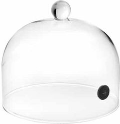 Lacor Commercial Serving Round Plate Glass Cover 16x12cm