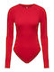 Only Bodysuit Slim Fit Red