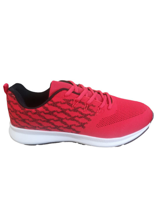 V Fashion Sneakers Κόκκινα