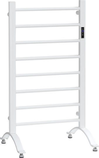 HomCom Electric Towel Rail 80x50cm White