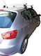 Menabo Таванни Стелки За Автомобил От Алуминий За Seat Ibiza 2008-2016 С Крака За Покривен Багажник И Заключване Сребристи МП.SIBIZA.16