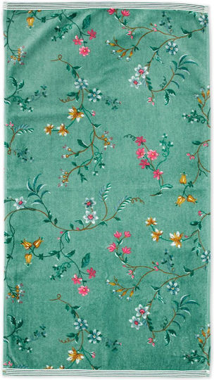 PiP Studio Facecloth Les Fleurs 55x110cm Green