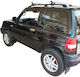 Menabo Aluminum Car Roof Bars for Mitsubishi Pajero 3D Set with Roof Rack Legs Silver