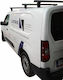Menabo Roof Bars Aluminum (with Roof Rack Legs) Silver
