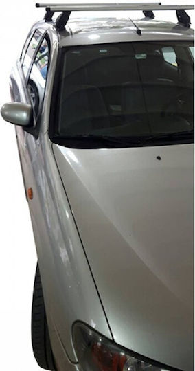 Menabo (with Roof Rack Legs) Silver