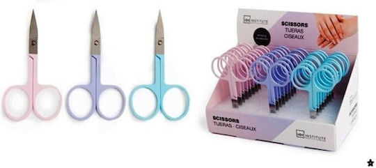 IDC Institute Nail Scissors with Curved Tip Blue 2011240 1pcs