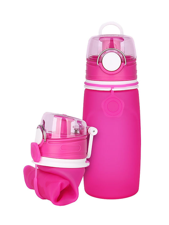 Alpin Plastic Water Bottle 500ml Pink