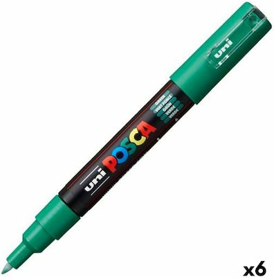 BigBuy Permanent Marker Green 1pcs