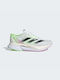Adidas Adizero Boston 12 Ανδρικά Αθλητικά Παπούτσια Running Λευκά