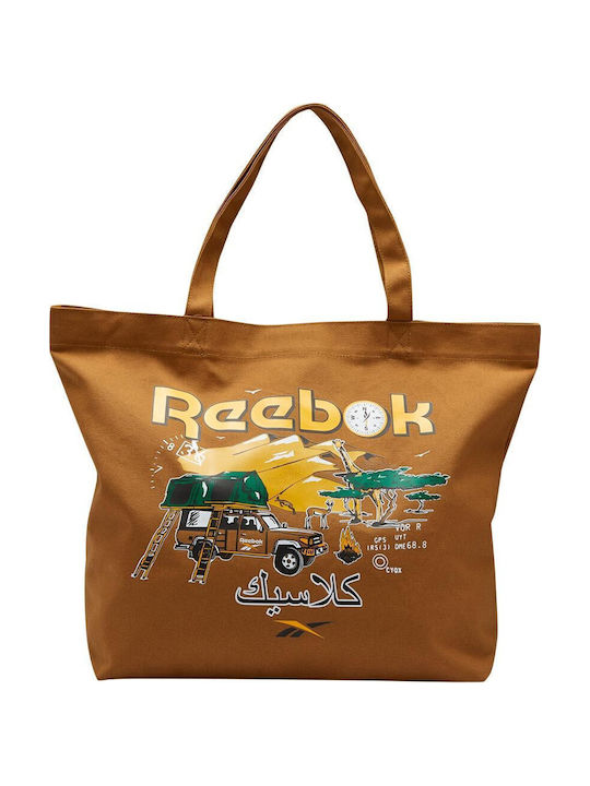 Reebok Βαμβακερή Τσάντα για Ψώνια σε Κίτρινο χρώμα Reebok Βαμβακερή Τσάντα για Ψώνια σε Κίτρινο χρώμα