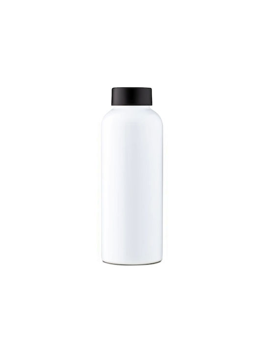 Mamawata Water Bottle Stainless Steel 500ml White Mamawata Water Bottle Stainless Steel 500ml White