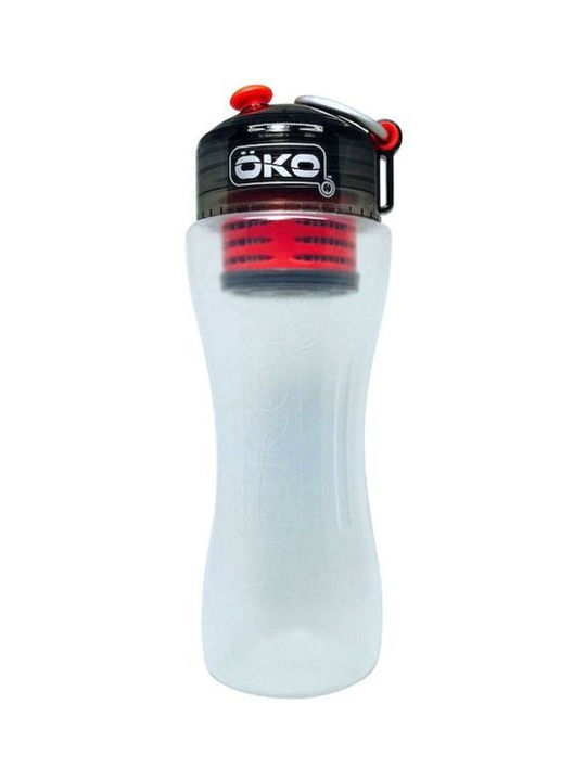Oko Öko Παγούρι Ανοξείδωτο με Φίλτρο 1000ml Διάφανο Oko Öko Παγούρι Ανοξείδωτο με Φίλτρο 1000ml Διάφανο