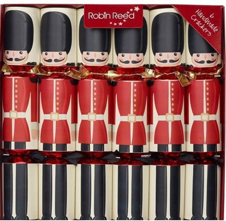 Robin Reed Cracker With Reindeer 6 Pieces