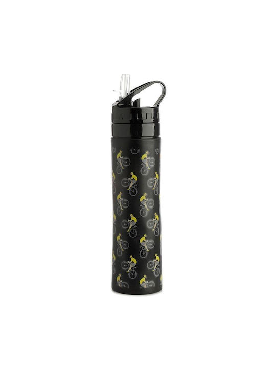 Puckator Παγούρι Ποδηλάτου 600ml Μαύρο
