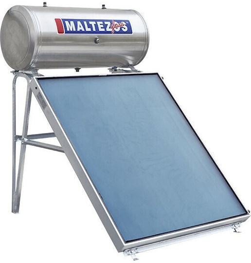 Maltezos Încălzitor solar de apă 200lt Sticlă Dublă acțiune 2.6 m² Selectiv