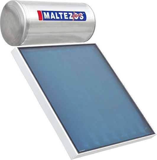 Maltezos Încălzitor solar de apă 200lt Sticlă Dublă acțiune 2.6 m² Selectiv