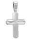 Triantos Women's White Gold Cross 14K