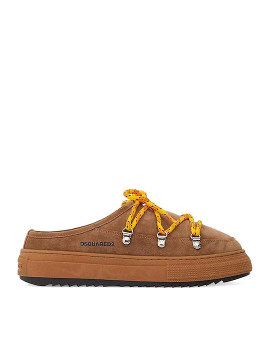Dsquared2 Slippers Brown