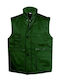 Fageo Men's Safety Vest Green 000