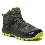 CMP Kids Waterproof Rigel Mid Green