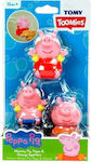 Tomy Toomies Peppa Pig Squirters Water Faces for 18++ Months (Various Designs/Assortment of Designs) 3pcs