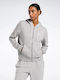 Reebok Women's Hooded Sweatshirt Gray