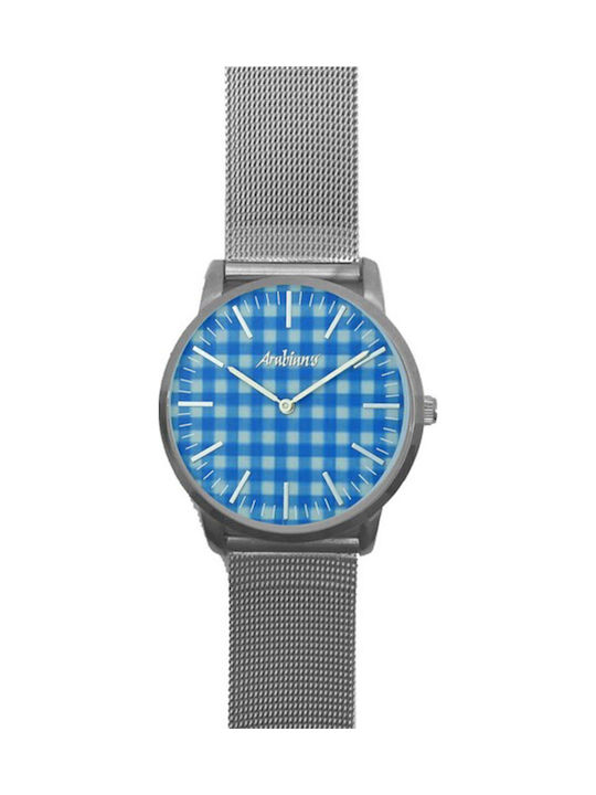 Arabians Men's Watch 38mm Battery with Gray Lea...