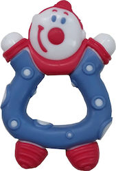 Nuby Clown Beißspielzeug für Zahnen aus Silikon für 3 m+ 1Stück