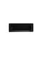 Aca SLIM32 Wandmontierte Außenbeleuchtung Deckenleuchte LED IP65 2W mit Warmweißem Licht 23x8x2.7cm