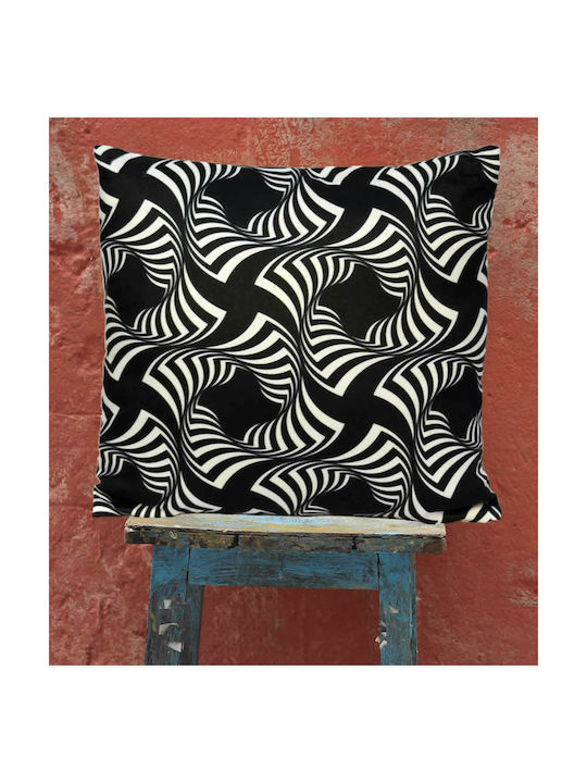 Vasilas Home Vasilas Home Zierkissen Crystalia 3015 Schwarz 45x45cm
