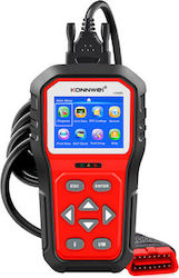 Konnwei Диагностичен инструмент за автомобили Digital OBD 2 с with Cable