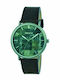 Snooz Men's Watch 40mm Battery with Black Leather Strap