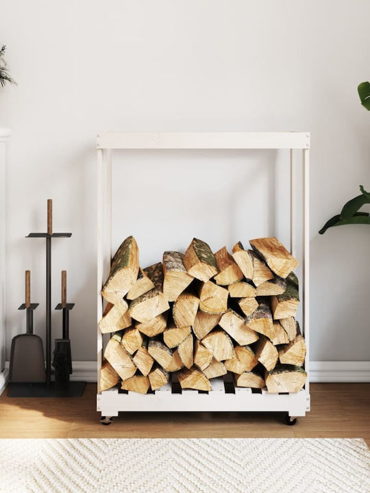vidaXL Hölzernes Regal Holzlagerung 76.5x40x108cm