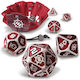 Enhance Dungeons & Dragons Dice 7pcs ENTTDM7520RDEW