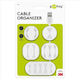 Goobay Goobay Cable Tie White 70681 5 Pieces