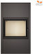 Saven Vatra XXL Κεραμική Ξυλόσομπα 10.2kW White
