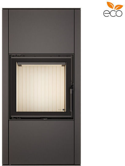Saven Vatra XL Ceramică Soba pe lemne 8.4kW White