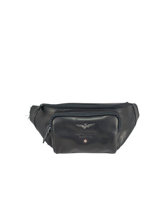 Aeronautica Militare Am-351 Herren Bum Bag Taille Schwarz