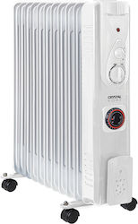 Crystal Home Oil Filled Radiator with 11 Fins 2500W